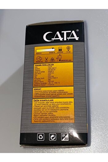 Cata CT-4259 SENSÖRLÜ AMPUL 12WATT