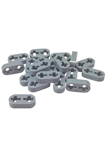 LEGO Technic Moc Custom Accessory Liftarm 1 X 2 Thin - Dark Gray 4 Pieces Will Be Sent