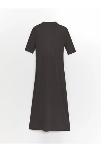 LC Waikiki LCWAIKIKI Maternity Dress - Stand Collar, Short Sleeve