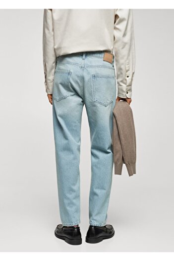 MANGO Man Sam tappered fit jean pantolon