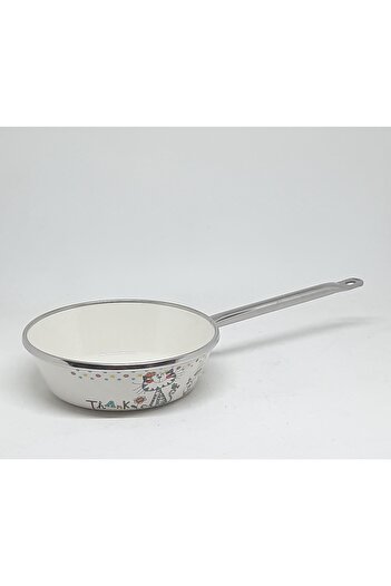 Avşar 12 cm Wide Enameled House - Food Pan