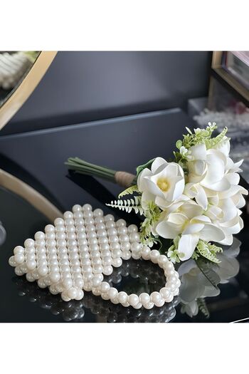 Miss pearl elegant bridal wedding evening dress bag