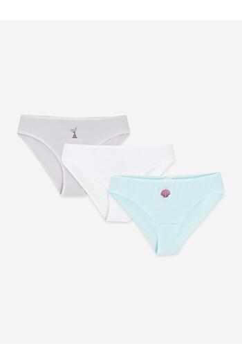 LC Waikiki LCW Young - трусики бікіні з принтом 3 шт.