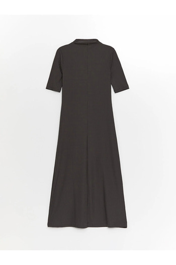 LC Waikiki LCWAIKIKI Maternity Dress - Stand Collar, Short Sleeve