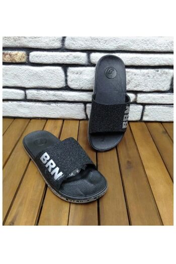 BRN Non-Slip Sea and Garden Slippers - Pool Bathroom