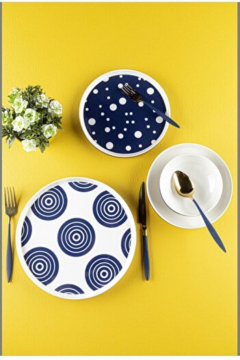 AROW Pink&More Modern 24 Parça Porselen Yemek Takımı