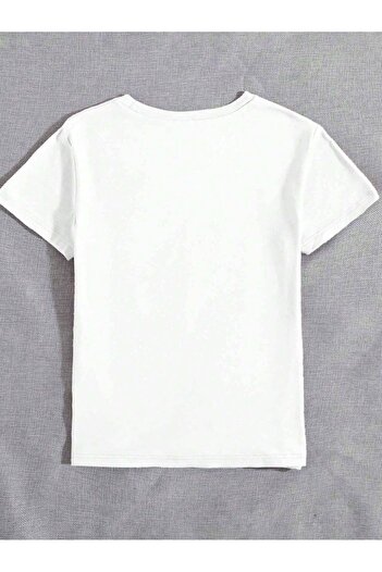 MODARİCH Godless T-Shirt - White Oversize Crew Neck Short Sleeve