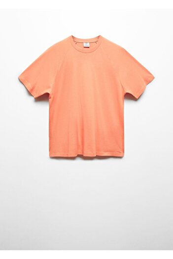 MANGO Man Relaxed fit pamuklu tişört