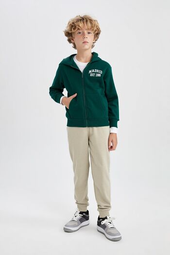 DeFacto Boy's Lace-Up Elastic Leg Pocket Jogger School Sweatpants K8852A623Au