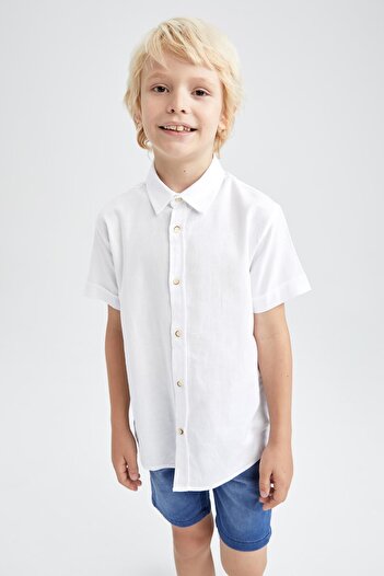 DeFacto Boy's Bermuda Jean Shorts - Z1190a622hs