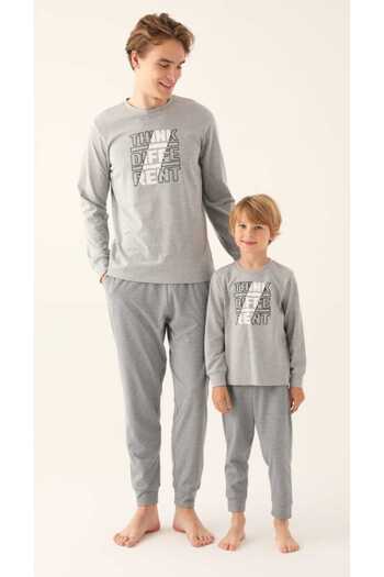 Arnetta Soft Textured Father Son Pajama Set - Different Prices