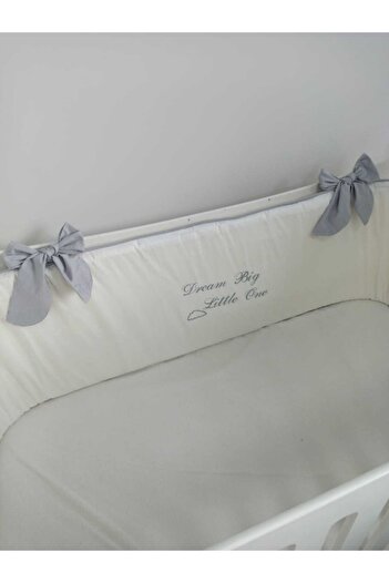 Ege HOME Decoration&Accessories Ege Home Dream Big Little One Embroidered Sponge Crib Side Protection