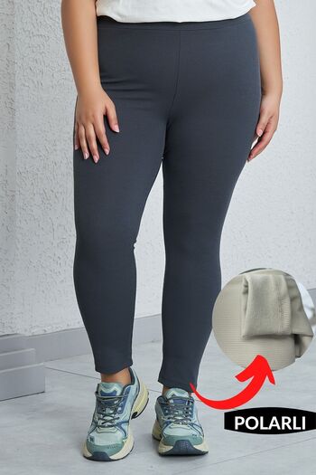 Fit & Fit Tayt High Waist Wide Belt Gathering Fleece Inner Winter Ribbed Tights