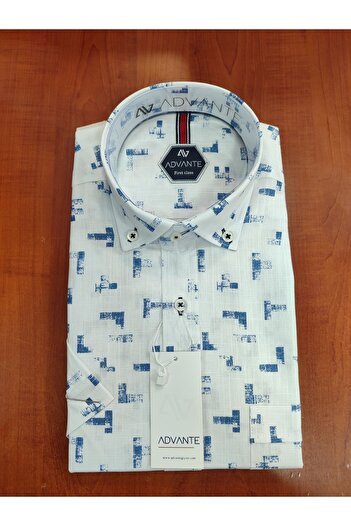 ADVANTE Güncüoglu 100% Cotton - Men's Short Sleeve and Pocket Shirt 1, Quality Classic