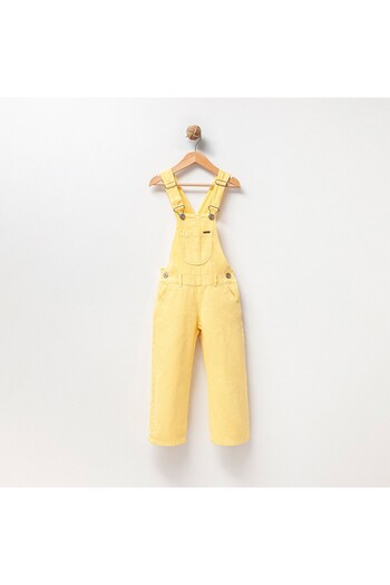 Overdo Girl's Colorful Lycra Denim Salopet