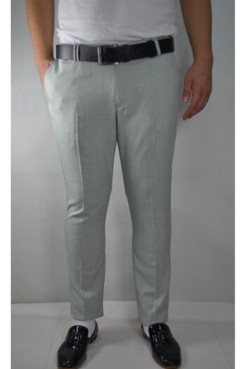 Bomonti Чоловічі бавовняні штани Slim Fit у смужку