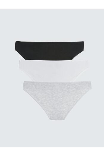 LC Waikiki LCW Young - Σλιπ μπικίνι με στάμπα 3 συσκευασιών