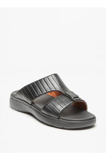 Le Confort Textured Slip-On Sandals