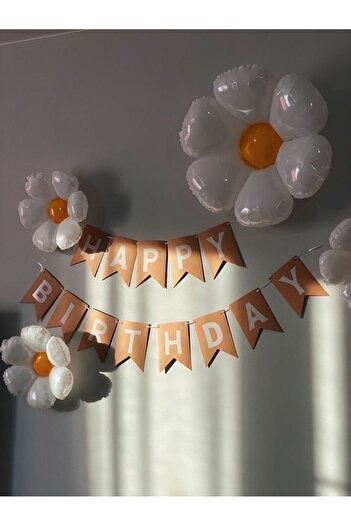 Partifabrik Σετ Kraft Papatya - Happy Birthday Birthday Party
