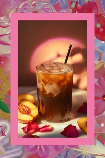 Mim and More Luminara Studio X High Vibes Only Peach & Rose Coffee