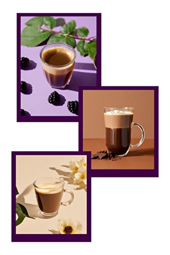 Mim and More 3 X 200 gr Chocolate Aromalı, Vanilya Aromalı, Berry Aromalı Kahve Filtre Kahve Coffee Set