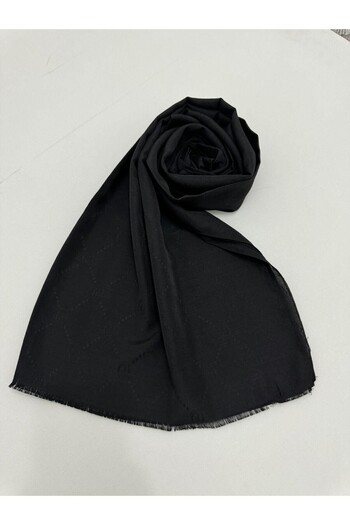 Siyane Women's Monogram Jacquard Shawl