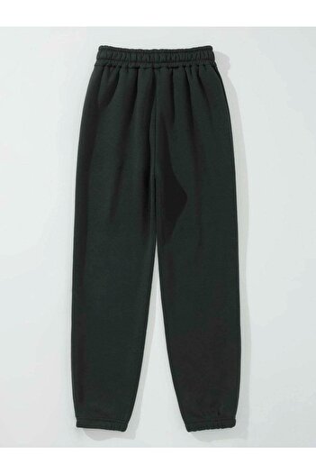 Mythologie Happiness Sweatpants Jogger - Black Printed Elastic Leg High Waist