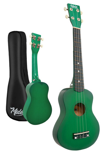 Midex Green Concert Ukulele Ukx-233gr - Old Bag Method Panda