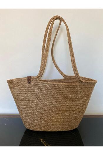 ENBEVEZ HOME Beach Bag,Long Handle