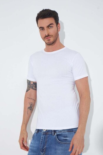 GRI MOR TEKSTIL Ανδρικό T-Shirt - ίσιο κόψιμο, Lycra Super Fabric