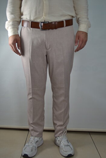 Bomonti Чоловічі бавовняні штани Slim Fit у смужку
