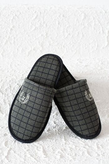 Mrt Shoes Κεντημένες Casual Ανδρικές Παντόφλες Σπιτιού