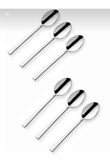 Eymenim Stainless 6-Piece Steel Teaspoon