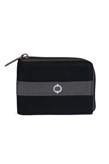 Nors Locky Zipper Wallet - Black