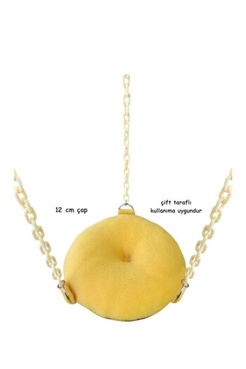Kuşarkadaşım Cockatiel Round Bagel Swing Double Sided Swing Toy