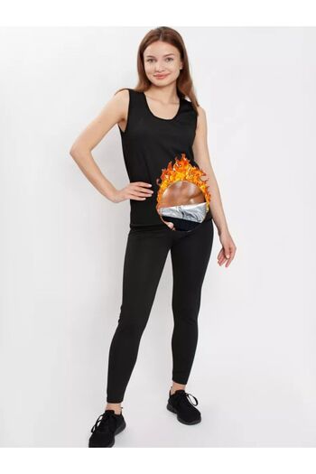 Sh Mağazacılık Sweat Thermal Sauna Corset Tights and Athlete Suit