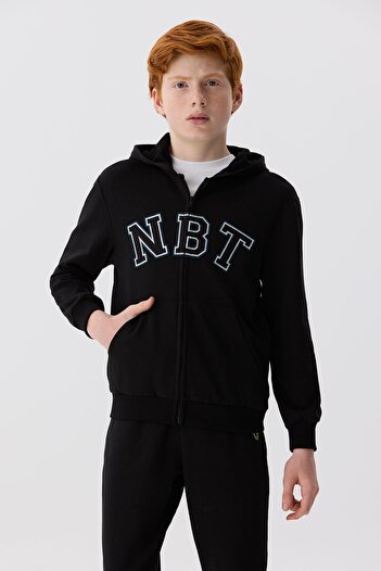 Nebbati Bg Store Boys Μαύρες αθλητικές φόρμες