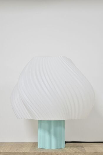 Deep Teknoloji Creamaura Modern Turquoise Lampshade - Comfortable Cut