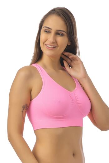 Doce Cravo Seamless Recovery Sports Bra11604001 Pink