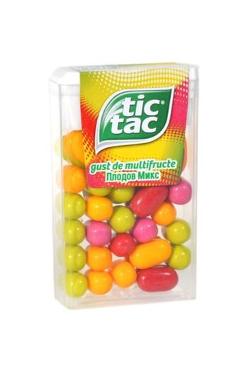 Tic Tac Karışık Meyveli Şeker 18 gr Özel Seri Mix Fruit Şekerleme