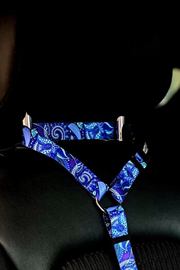 Wikipet Periwinkle In-Car Dog Travel Collar