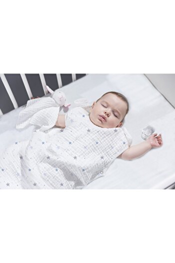 Momeasy Mavi Yıldız Uyku Yeleği 18-36 Ay