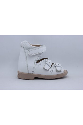 Ortopedia Full Orthopedic White Sandals