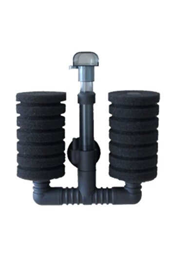 Leecom Aquarium Double Pipe Production Filter 26 Liters