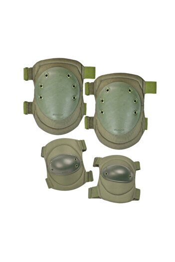 Evolite Knee Pad Elbow Pad Set - Khaki
