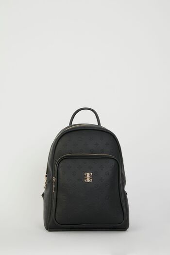 Pierre Cardin Schwarzer Floater Damenrucksack 05PO22Y1553