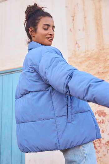 Roxy Γυναικείο μπουφάν Puffer - Nylon Plain Weave Fbric, Boxy Fit