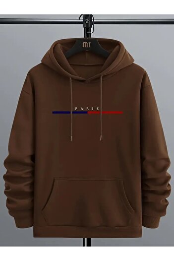 DAXİS Sportwear Company Hooded Printed Sweatshirt