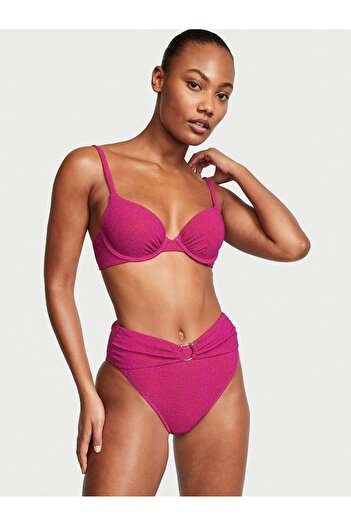 Victoria's Secret Işıltılı Icon Push-Up Bikini Üstü