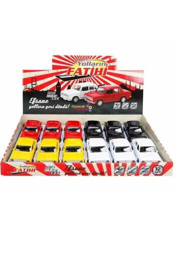 Birlik Oyuncak Metal Pull Drop Car Murat 124 with Sound and Light